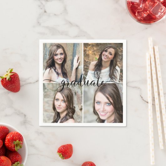 Modern script AFSTUDEREN 4 fotocollage Servet (Insitu)