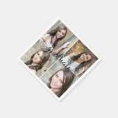 Modern script AFSTUDEREN 4 fotocollage Servet (Hoek)