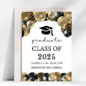 Modern script Afstuderen Aankondiging