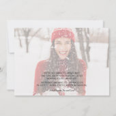 Modern Script-Afstuderen Aankondiging (Achterkant)