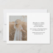 Modern script Afstuderen Afstuderen foto Kaart (Achterkant)