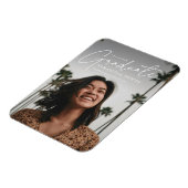 Modern script Afstuderen Afstuderen foto Magneet (Linkerzijde)