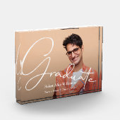 Modern script Afstuderen fotoblok (Links)