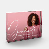 Modern script Afstuderen Fotoblokken (Links)