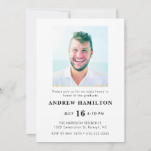 Modern Script Afstuderen twee foto-Afstuderen cool