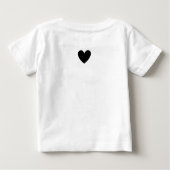 Modern Script Baby Beer T-shirt (Achterkant)