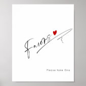 Modern Script begunstigt het Vrijgezellenfeest van Poster (Voorkant)