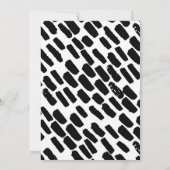 Modern Script Bruiloft Verloving Fotouitnodiging Kaart (Achterkant)