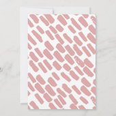 Modern Script Bruiloft Verloving Fotouitnodiging Kaart (Achterkant)