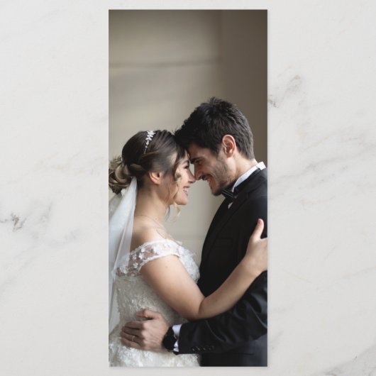 Modern Script Capture the Love QR CODE Kaart (Achterkant)