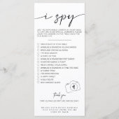 Modern Script Capture the Love QR CODE Kaart (Achterkant)