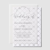 Modern Script Casual Wedding Vellum Uitnodigingen (Offset (Uitnodiging))