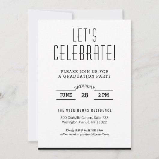 Modern Script Chic Guy Photo Trendy Afstuderen Kaart (Achterkant)