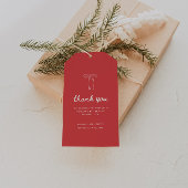 Modern Script Coquette Bow Bachelorette Thank You Cadeaulabel