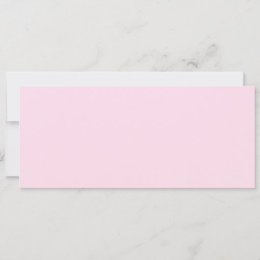 Modern Script Custom Logo Gift Certificaat Roze Kaart (Achterkant)
