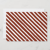 Modern script dit is de Seizoenscalligrafie Photo  Feestdagenkaart (Achterkant)