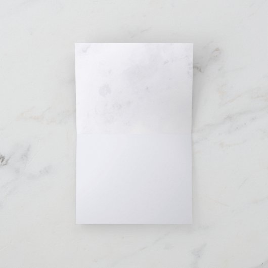 modern script elegant baby shower bedankt notitiekaartje (Binnen)