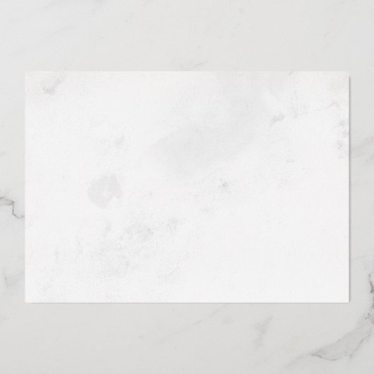 modern script elegant vrijgezellenfeest folie folie uitnodiging (Achterkant)