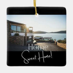 Modern Script Elegante Nieuwe Sweet Family Home Fo Keramisch Ornament