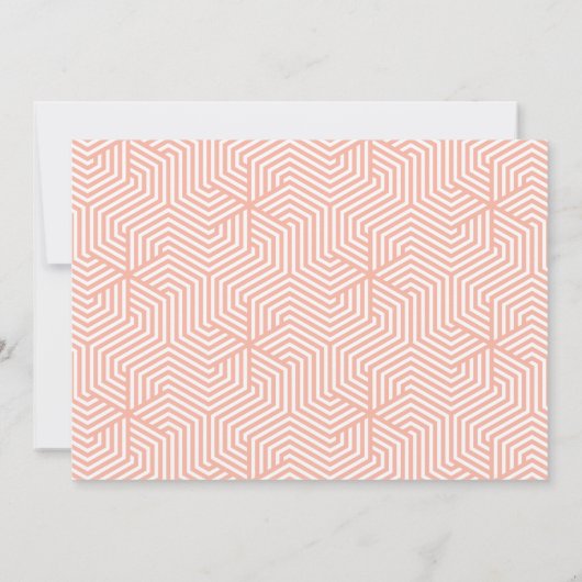 Modern script en geometrische dertigste verjaardag (Achterkant)