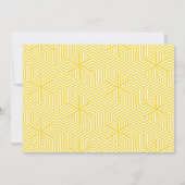 Modern script en geometrische dertigste verjaardag (Achterkant)