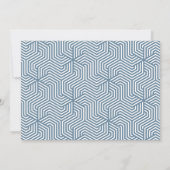 Modern script en geometrische dertigste verjaardag (Achterkant)