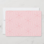 Modern script en geometrische dertigste verjaardag (Achterkant)