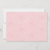 Modern script en geometrische dertigste verjaardag (Achterkant)