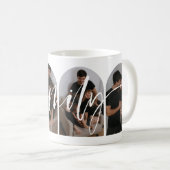 Modern Script Familie Foto Koffie Mok (Voorkant rechts)