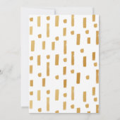 Modern Script Foto Elegante bruiloft Save The Date (Achterkant)