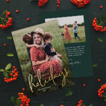 Modern Script Foto Prettig Kerstfeest