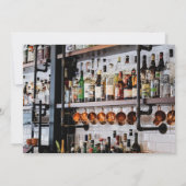 Modern Script, Foto Stock de Bar Couples Douche Kaart (Achterkant)
