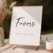 Modern script geeft de voorkeur aan een bruiloft poster