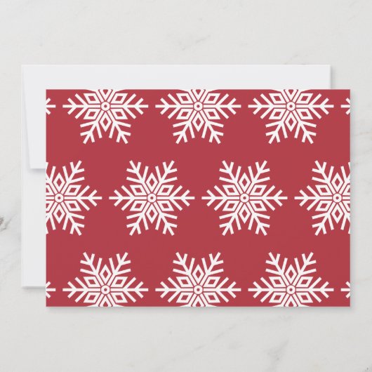 Modern Script Geloof Foto Feestdagenkaart (Achterkant)