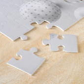 Modern Script Gelukkige Verjaardag Custom Photo Gi Legpuzzel (Zijkant)