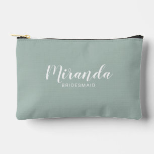 Modern Script gepersonaliseerde bruidsmeisje naam Etui