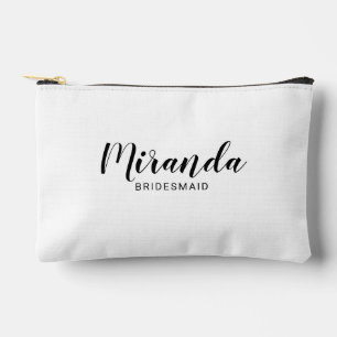 Modern Script gepersonaliseerde bruidsmeisje naam Etui