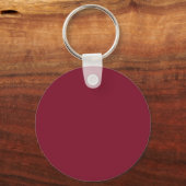 Modern Script Gepersonaliseerde Groomsmen Monogram Sleutelhanger (Achterkant)
