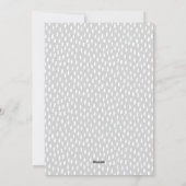 Modern script Hand Lettered Merry Christmas Feestdagenkaart (Achterkant)