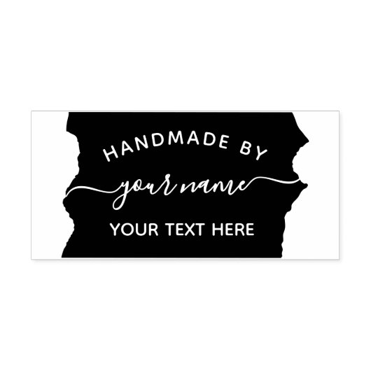 Modern script Handmade by business stempel (Design)