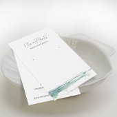 Modern Script Hoop Oorbellen Display Kaart