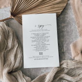 Modern Script I Spy Weddenschap Foto Scavenger Hun Flyer