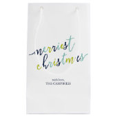 Modern script "Kerst van de Kerst" Klein Cadeauzakje (Voorkant)