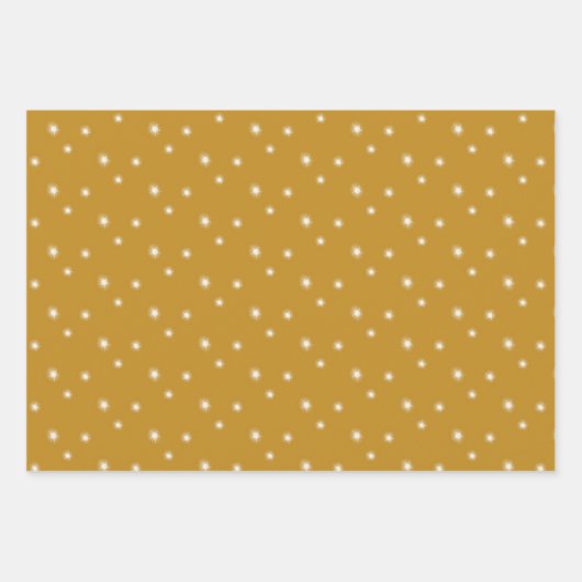 Modern Script MERRY CHRISTMAS Lights Zwart Goud Inpakpapier Vel (Voorkant 2)