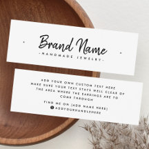 Modern script met minimale stuifte die weergavekaa