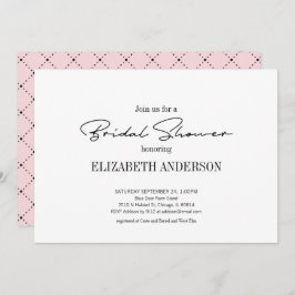 Modern script met ringvormig Vrijgezellenfeest Kaart