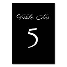 Modern Script Minimalist Black Wedding