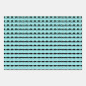 Modern script minimalistisch inpakpapier vel (Voorkant 3)