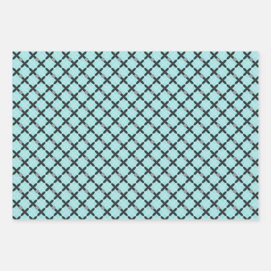 Modern script minimalistisch inpakpapier vel (Voorkant 2)