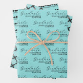 Modern script minimalistisch inpakpapier vel (In situ)